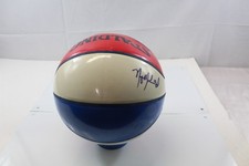 Nazr Mohammed 12 Detroit Pistons NBA Arena Exclusive Autographed Ball Vintage