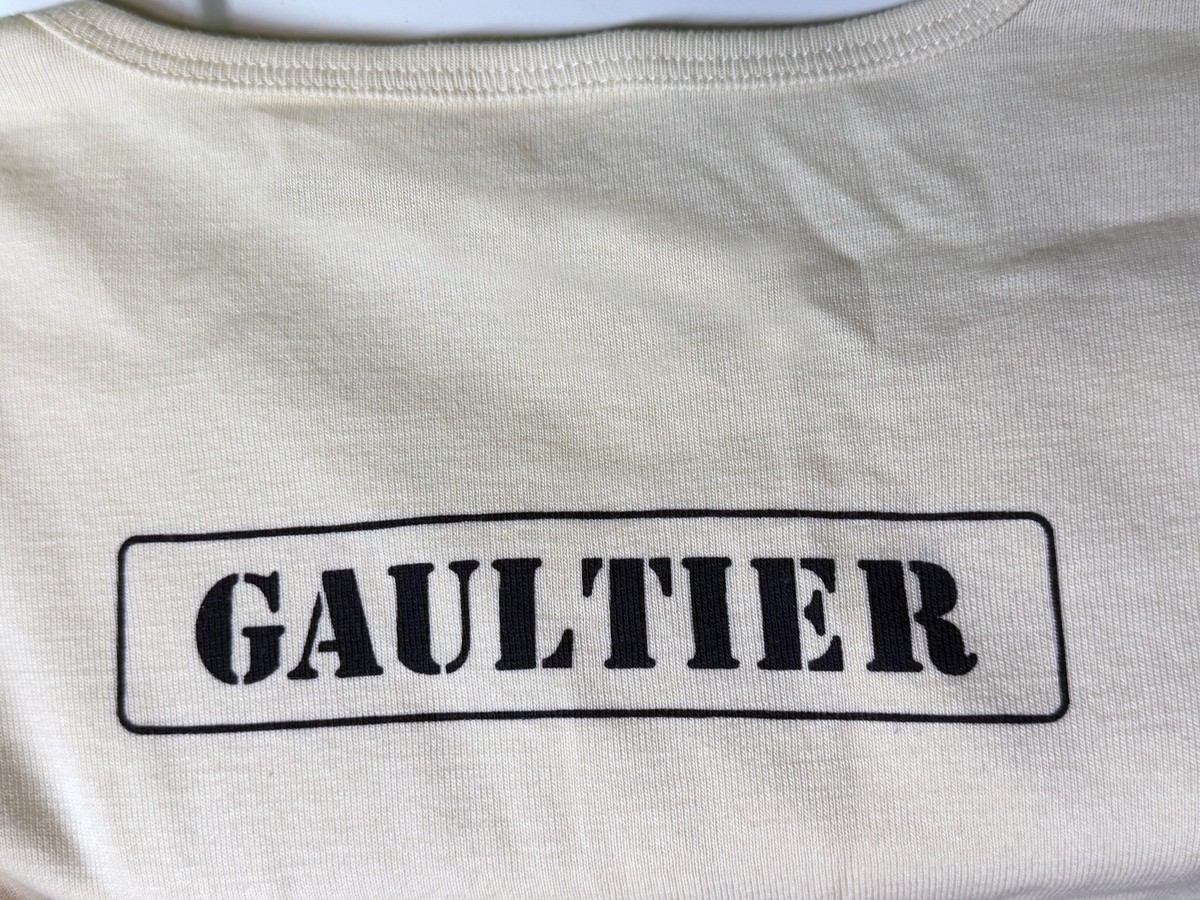Vtg Jean Paul Gaultier Le Male T-Shirt Striped Parfums Promo L/XL