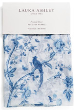 4 Laura Ashley Summer Palace Floral Birds Pole Top Window Panels Curtains 38x84
