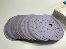 3m 30760 6 Hookit Purple Multi-hole Clean Sanding Disc P800 Grit 50 Discs