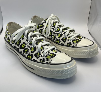Converse Chuck 70 Ox Low Leopard Print Shoes Size UK EUR 42