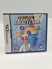 Brain Challenge (Nintendo DS, 2008, Ubisoft) - Includes Manual 