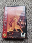 Sega Genesis The Lion King 1994 CIB Complete Game Box & Manual Disney
