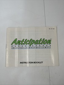 Anticipation (Nintendo Entertainment System Nes, 1988) Cart & Manual Tested
