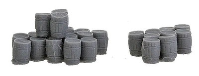 Bar Mills N Scale Wooden Kegs   01003