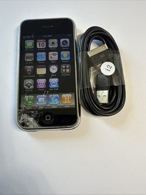 Apple iPhone 1st Generation - 16GB - Black - A1203 (GSM) | eBay