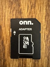 Onn. Adapter MicroSD Memory Card to Micro SD Adapter for Micro SD