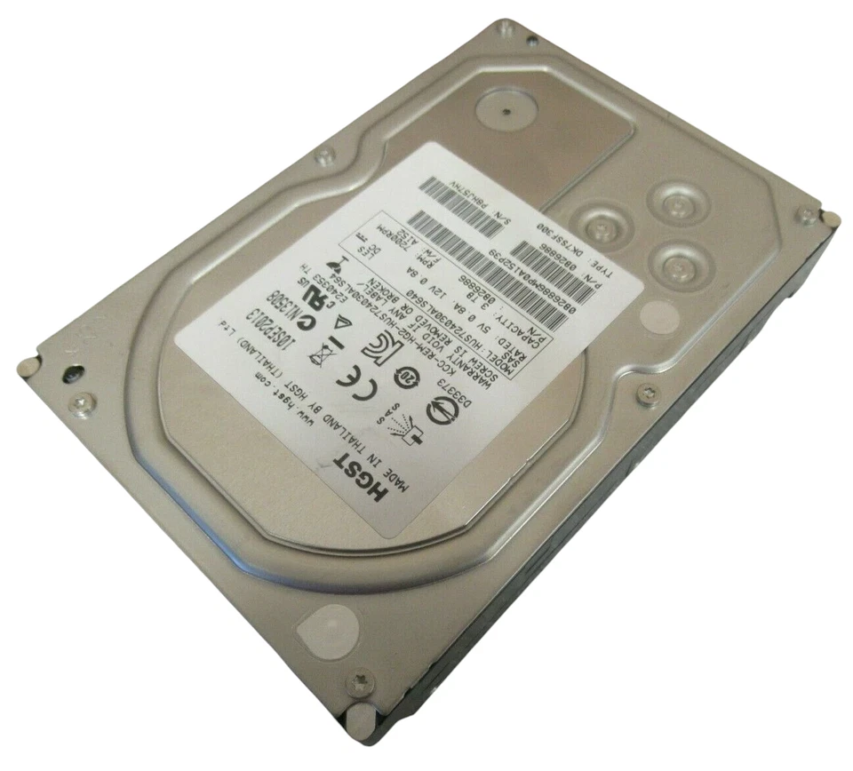 HGST Ultrastar 7K4000 3TB 3.5″ SAS 6Gb/s 7.2K 64MB Server HDD HUS724030ALS640 - Image 4 of 4