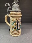 1894 Alt-Grenzau West German Beer Stein Artillery Regiment Cannon Lid — photo 6