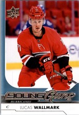 2017-18 Upper Deck #207 Lucas Wallmark YG RC - HKY