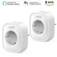 Smart WLAN Plug with Energy Monitoring Electricity Meter Smart Home Alexa Google