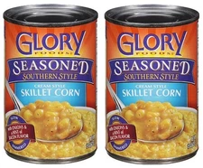 Glory Foods Seasoned Southern Style Cream Style Skillet Corn 2 Pack
