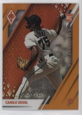 2022 Panini Chronicles Phoenix Neon Orange 19/19 Camilo Doval #18 10k8