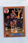 1993/94 Topps #92 Mark Jackson Knicks Signed Auto *H8936