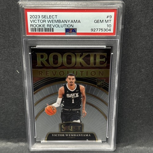 Victor Wembanyama #9 2023 Panini Select Rookie Revolution card