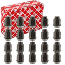 20x FEBI RADMUTTERN SATZ M12 X 1,5 VERZINKT KEGELBUND F FÜR LEICHTMETALLFELGEN