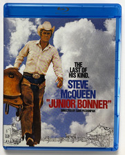 JUNIOR BONNER (1972) Blu-ray KINO LORBER Sam Peckinpah Steve McQueen OOP MINT