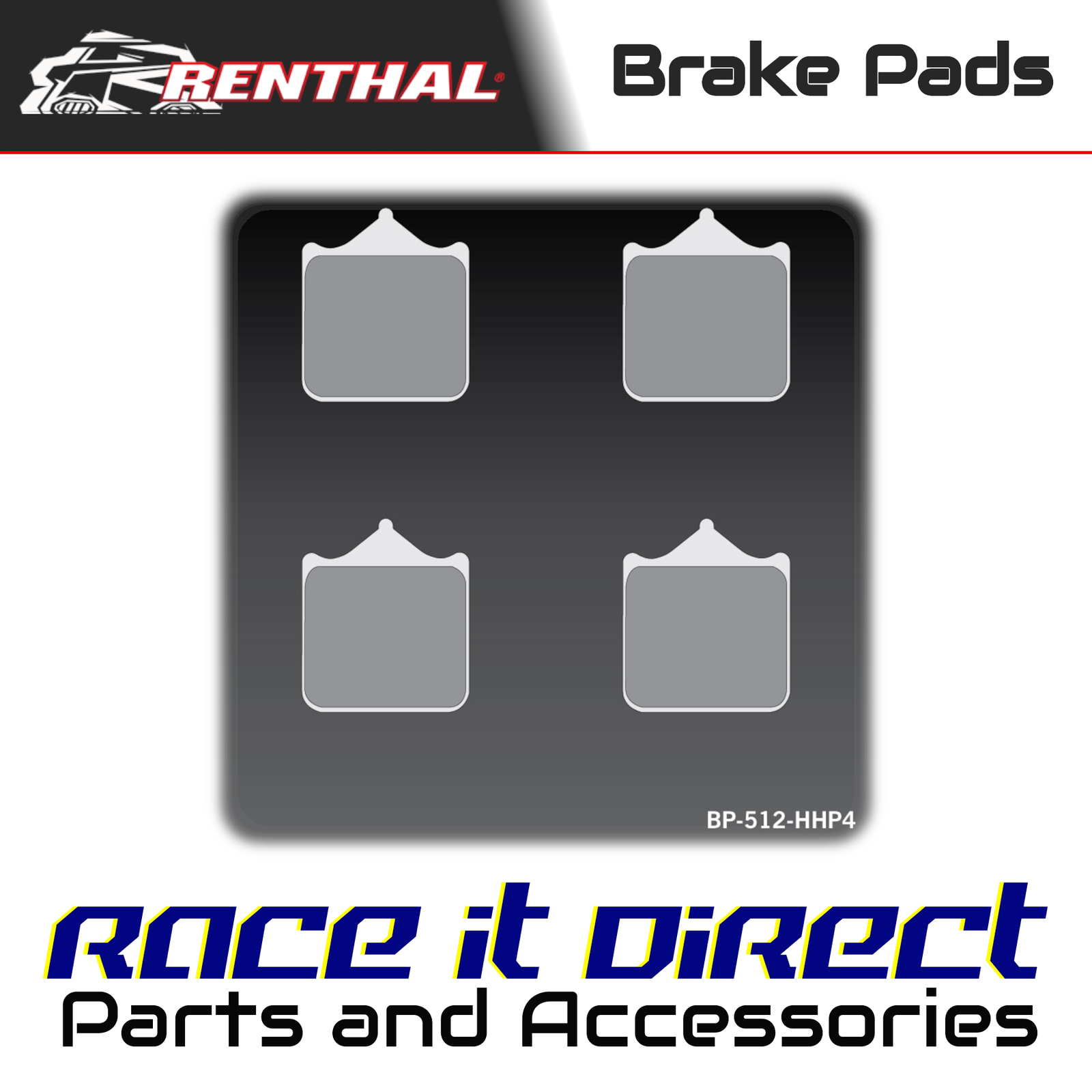 Front Brake Pads for KTM 690 SMC R 2013-2017 HHP Renthal