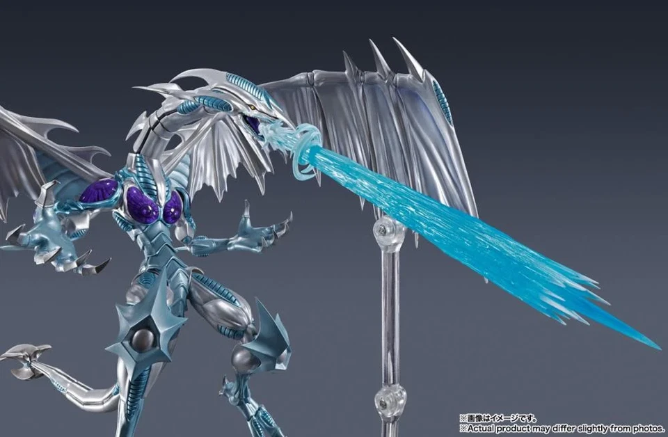 BAS67503: Bandai Yu-Gi-Oh! Figura de acción 5D's S.H.MonsterArts Stardust Dragon Foto 4 de 4