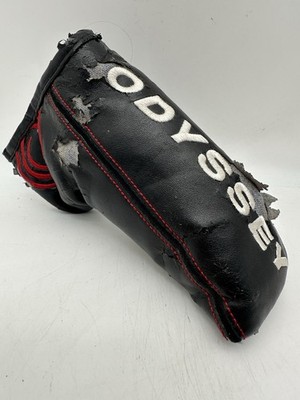 Odyssey White Hot Pro Bladed Putter Golf Headcover schwarz & rot schneller Versand b
