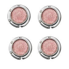 Milaloko Purse Hook Foldable - Set of 4 Folding Handbag Table Hanger-Bag Blue