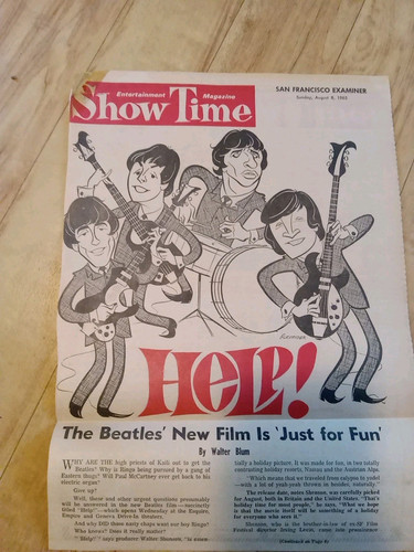 Beatles 1964 Showtime San Francisco Examiner Help New Film Story - Picture 3 of 9