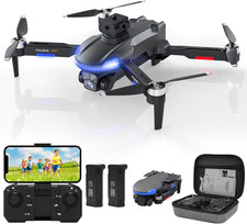 Drone with Camera for Kids, 1080P HD FPV Foldable Drones for Beginners, Brushles