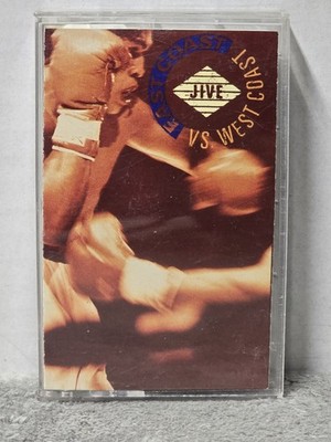 Various Artists - East Coast vs. West Coast Audio Cassette (1988) FAST SHIPPING!