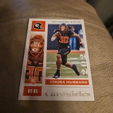 2021 Panini Chronicles Draft Picks #15 Chuba Hubbard RC Rookie