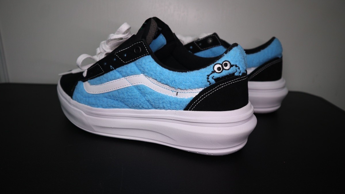 VANS X SESAME STREET OLD SKOOL OVERT CC 🍪 Cookie Monster (Men's