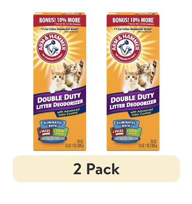 Double Duty Arm And Hammer Litter Spray (2 Pack) Arm Hammer Cat
