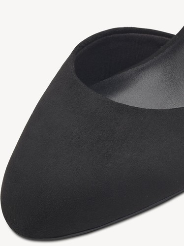 Décolleté Mary Jane Tamaris 24414 camoscio nero tacco 7 cm SCONTO DA LISTINO - Foto 6 di 6