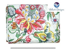 5 Yard Indian Hand Block Floral Print Pure Cotton Running Fabric Multicolor