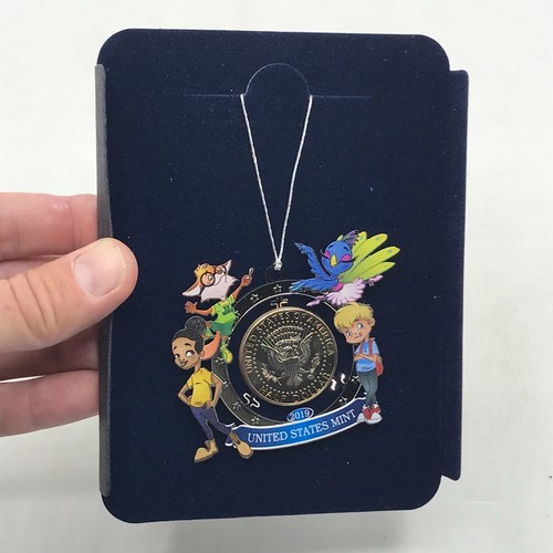 US Mint Mighty Minters 2019 Ornament Kennedy Half Dollar