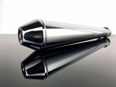 Motorrad-AUSPUFF, SCHALLDÄMPFER, Norton Commando Stil, Silencer/muffler/Exhaust