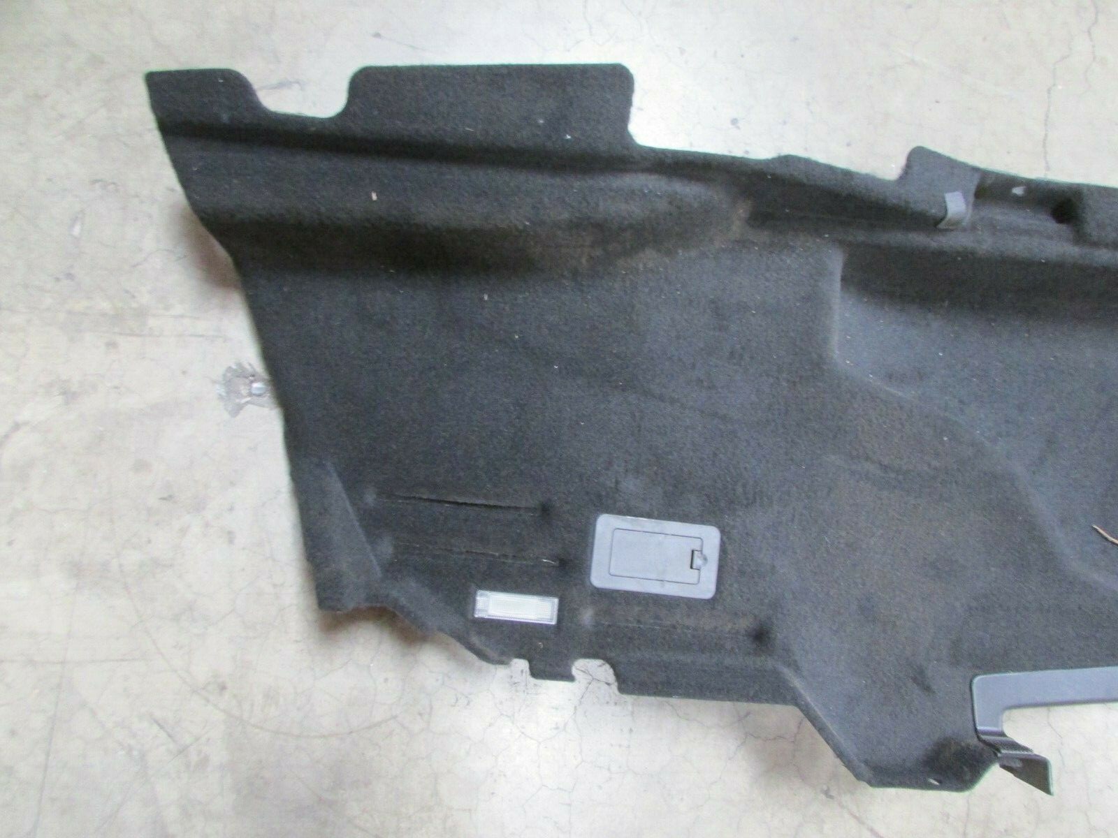 Maserati Quattroporte, LH Left Side Trunk Carpet, Used, P/N 670075314