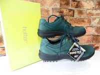 Hotter Deep Teal Ramble Leather Suede Lace Up Shoes 7 Std Fit Boxed Ref-ggg Hotter Deep Teal Ramble Leather Suede Lace Up Shoes 7 Std Fit Boxed Ref-ggg