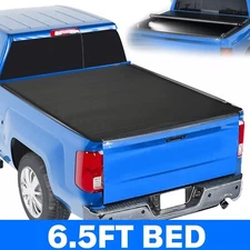 FOR CHEVY SILVERADO/GMC SIERRA 99-07 6.5FT BED SOFT VINYL ROLL-UP TONNEAU COVER