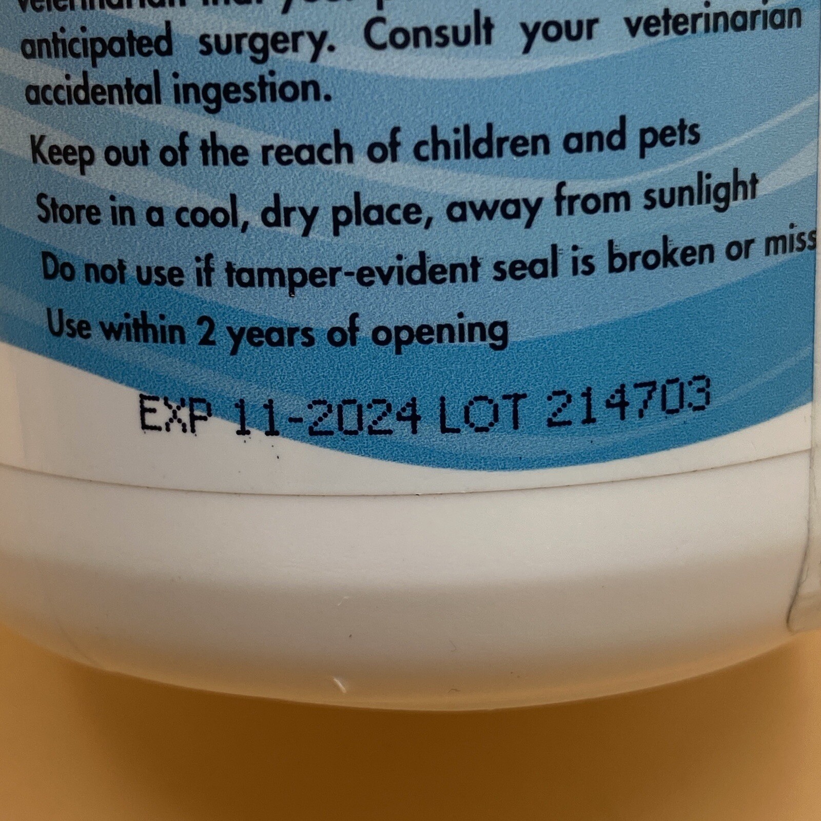 Pure Omega3 Pet Wild Anchovy & Sardine Oil Supplements For Dogs Exp