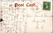 New York Saint Johns 1909 doane 2/1  1883-1915  PC  Some edge wear.