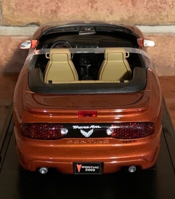 Road Signature 2002 Pontiac Firebird Trans AM 1:18 SCALE | eBay