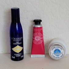 L'OCCITANE Immortelle Essential Face Water, Hand Creme, Comfort Creme, 3-Pack