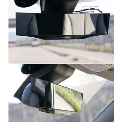 BL Super Wide Curve Mirror Car Auto Rear View Room Mirror Rearview 300mm