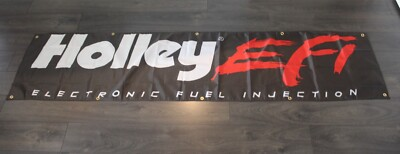 #ad #ad Holley Ef1 Banner Flag Big 2x8 Ft Racing Garage Mechanic Repair Speed Shop $14.95