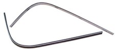 1967-1968 Mustang Cougar Convertible Top Rear Tacking Rail Strip 1967-1968 Mustang Cougar Convertible Top Rear Tacking Rail Strip