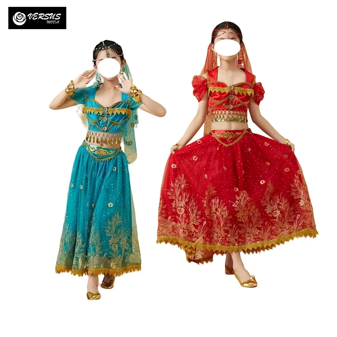 Costume da ballerina orientale per bambina