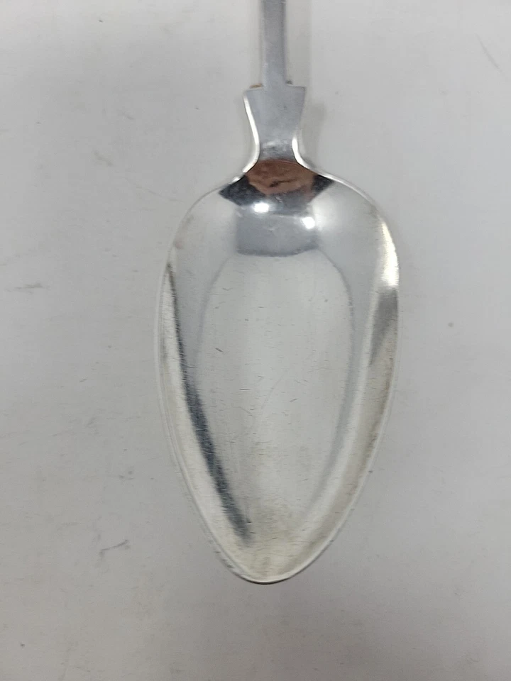 Moneda plata 9 1/2" cuchara para servir SAMUEL WILLIAMSON Philadelphia PA 1794-1813 #1 Foto 3 de 4