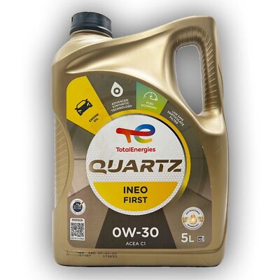 5 L Total Motoröl  Quartz Ineo First 0W-30 B71 2312 B71 2302 ACEA C1 C2 03.5007