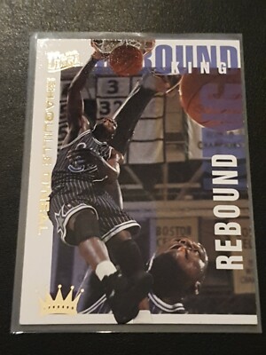 1994-95 Ultra Shaquille O'Neal Rebound King Lakers Kobe Jordan Doncic Curry  