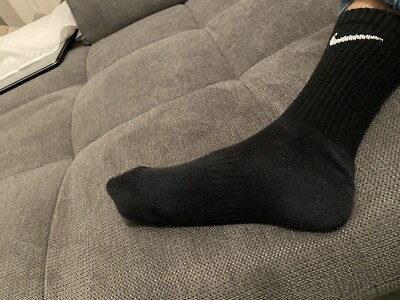 Lot De Chaussettes De Sport Nike Homme Taille 43-46 - Noires, Neuf Sans étiquettes